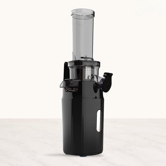 YOR® Sapcentrifuges Groenten En Fruit – Slowjuicer Met 3 Snelheden – Sapcentrifuge 300ml - slow juicer – Zwart - 14cm x 36cm x 13cm ; 1kg van Merkloos