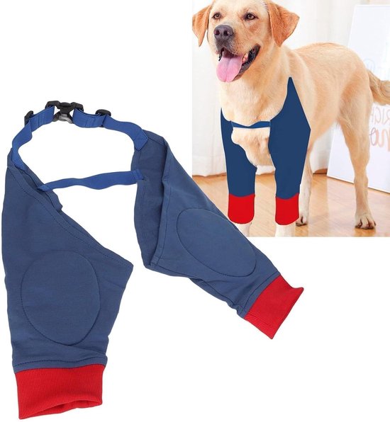 Zachte Herstelband voor Honden, Ondersteuning voor Voorpoot, Elleboogbeschermer voor Kleine, Middelgrote en Grote Honden van Merkloos