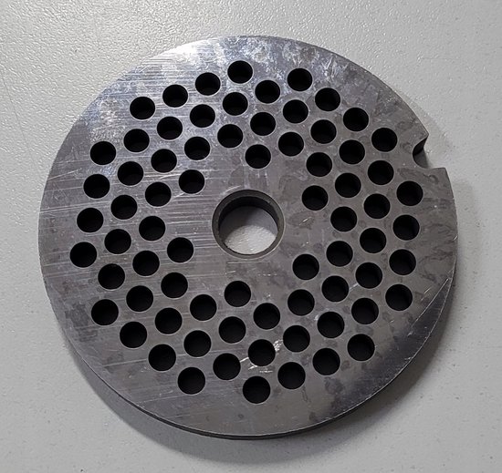 Zeef voor Vleesmolen Nr. 10 - 4,5mm Gaatjes van Lumado.
