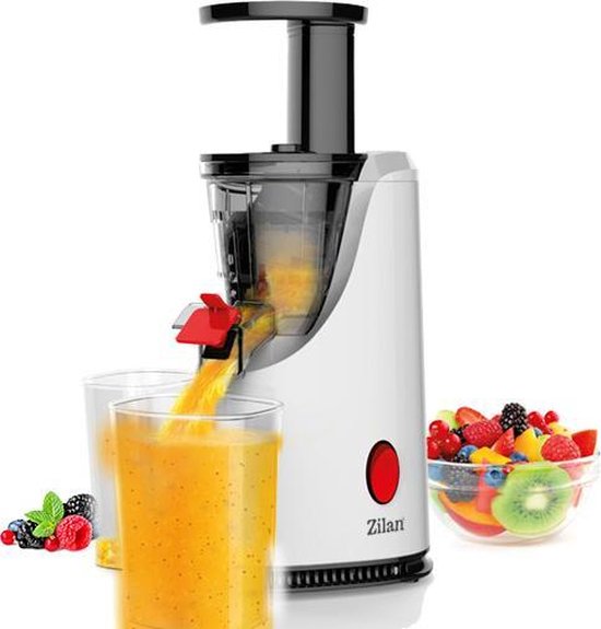Zilan - Slowjuicer - RVS - 200 Watt - Makkelijk schoon te maken van Zilan