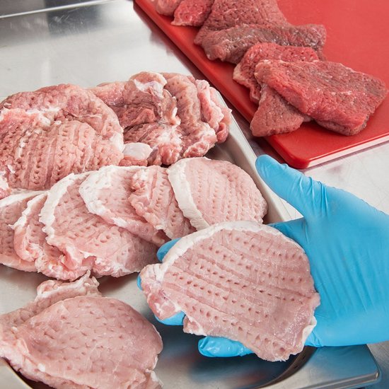 Zilner Handmatige Vleesmolen van Gietijzer voor Steaks en Schnitzels van zilner