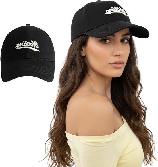 Zomer Baseball Cap met Borduurontwerp voor Dames - Ideaal voor Hardlopen, Fietsen en Wandelen (Wit)