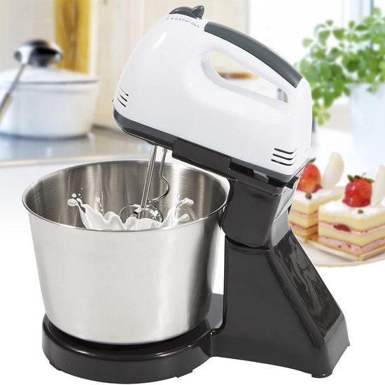 ZRSS® Deegmachine 100 W - Kneedmachine - Deegmixer - Keukenmachine - Keukenmixer - 7 Snelheden van Merkloos