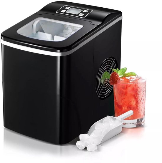ZRSS® Ijsblokjes machine - Ijsblok maker draagbaar - Met ijsschep - Automatische Reiniging van ZRSS®