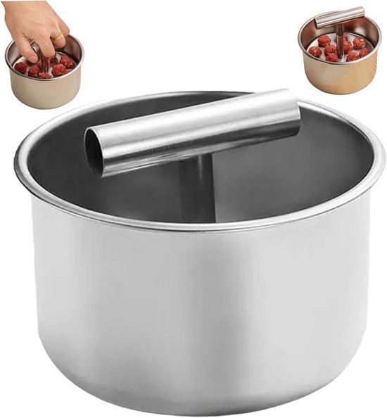 ZVD Gehaktbal Maker Rvs Handmatige Druk 12 Ballen Multifunctionele Gehaktbal Maker Tool voor Thuis & Restaurant Gebruik van Merkloos