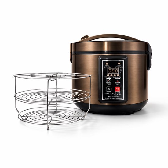 Zwarte knoflook FERMenter- black garlic machine - FERMentatiemachine - Blackening chamber - Fermentatie box - fermentatiekast - inhoud 5L van Merkloos