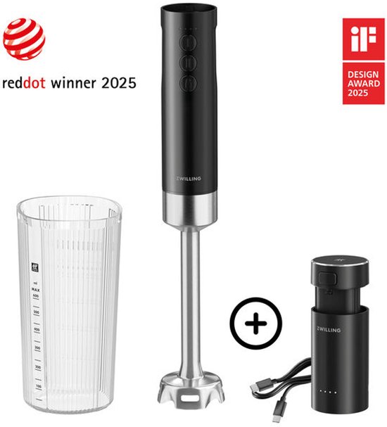 ZWILLING 1030457 mixer Handmixer 250 W Zwart van Zwilling