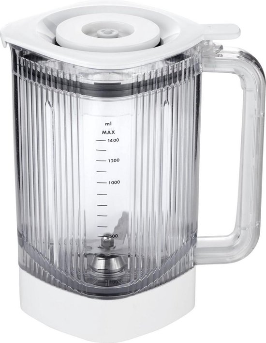 Zwilling Enfinigy accesoireset voor tafel blender 1.4L: mixbeker met mes - deksel met afsluitring - afsluitdeksel - vacuum adapter