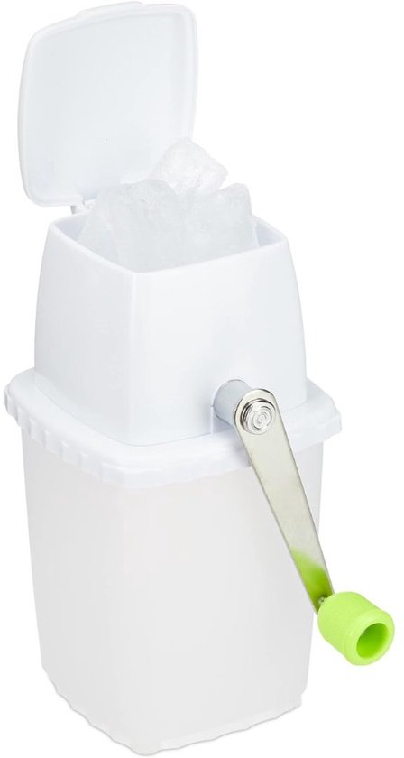 Zylo® Ijscrusher - Ice Crusher - Ijscrushers - Wit - ‎13cm x 16cm x 24cm van Zylo