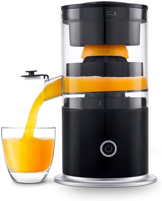 Zylo® Sapcentrifuges Groenten en Fruit - Draagbaar - Sapcentrifuge - 16x27x16cm - Zwart